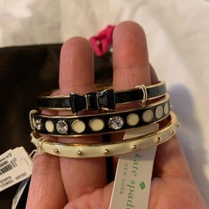 NWT Kate spade bangle set